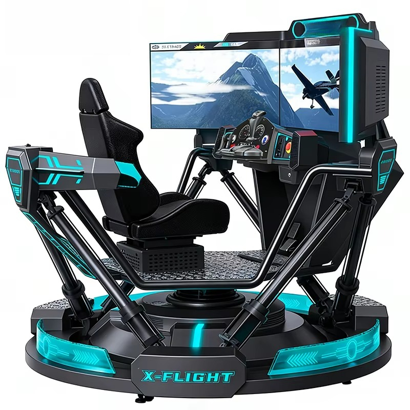 Symulator lotu VR, nauka i szk – 9D Vr Simulator recenzja i cena