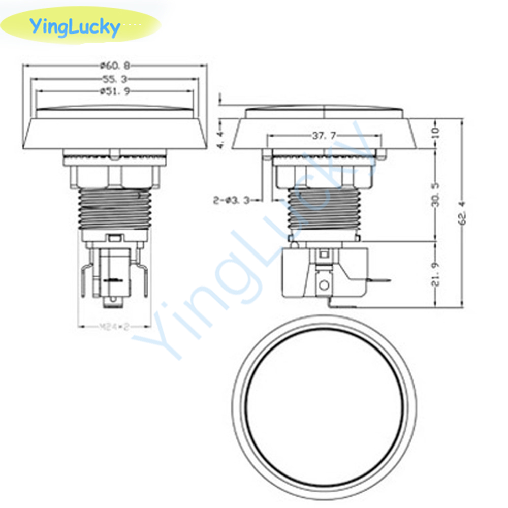 10 szt. Przycisk do gry arkado – Coin Acceptor Selector recenzja i cena