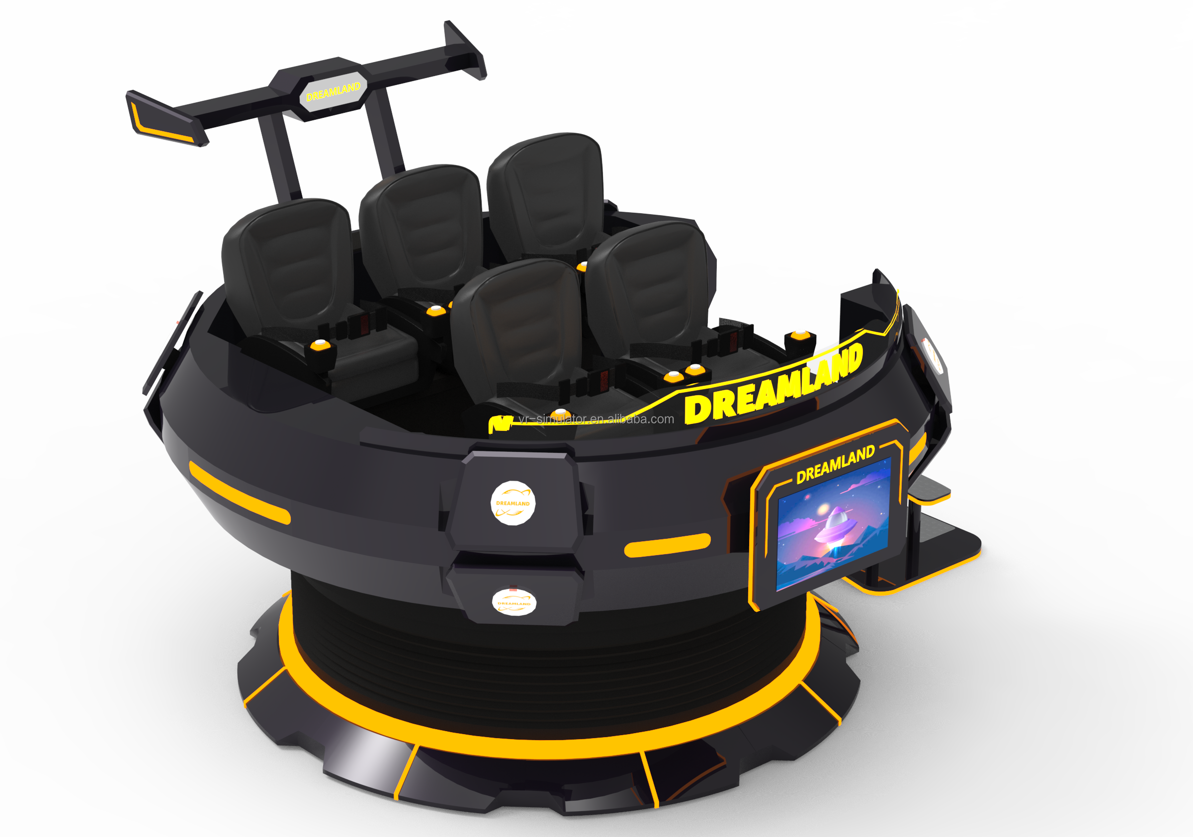 Kabina z okularami VR Dreamlan – 9D Vr Simulator recenzja i cena