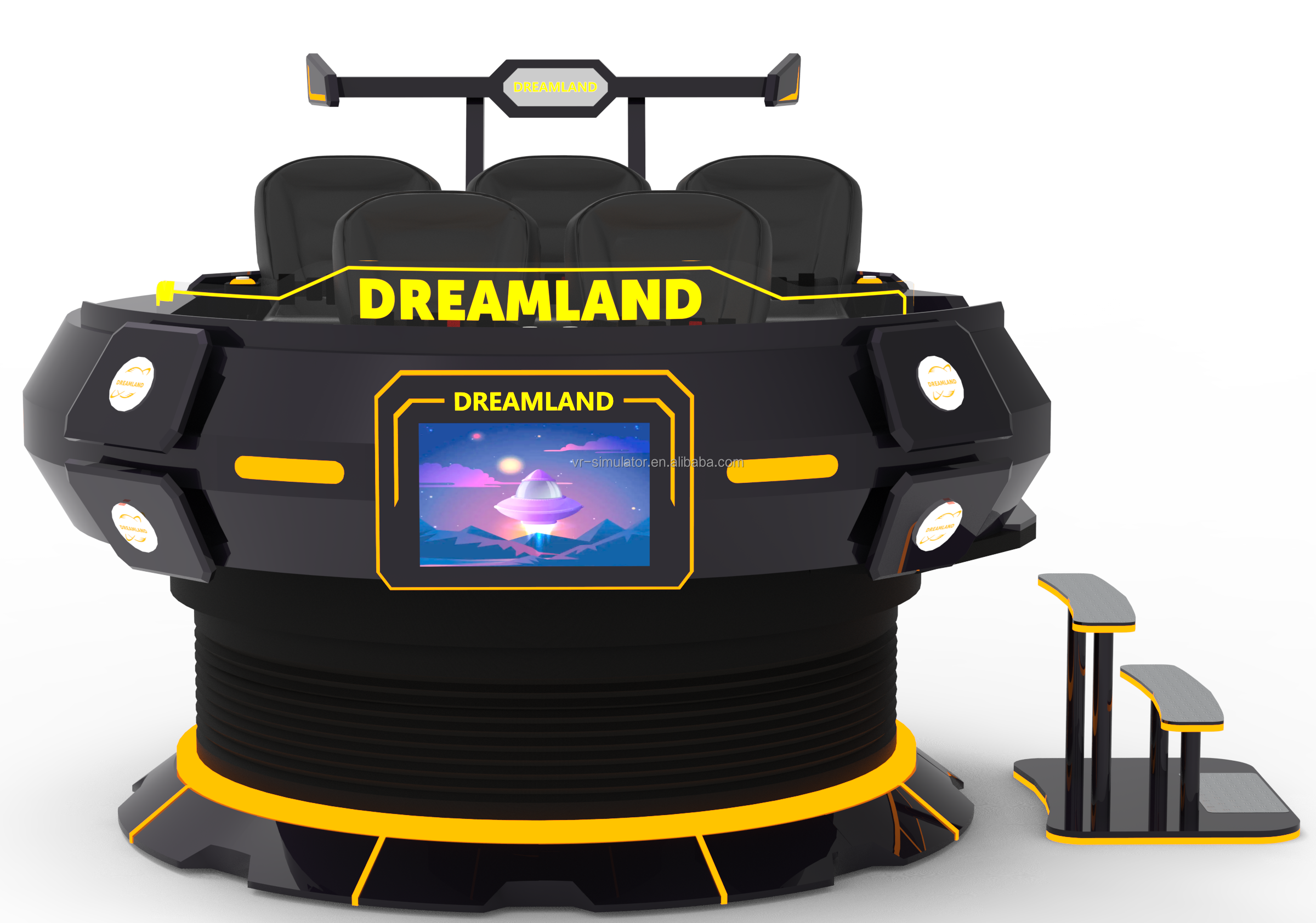 Kabina z okularami VR Dreamlan – 9D Vr Simulator recenzja i cena