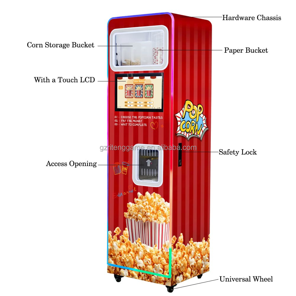Profesjonalna, niestandardowa, – Popcorn Vending Machine recenzja i cena