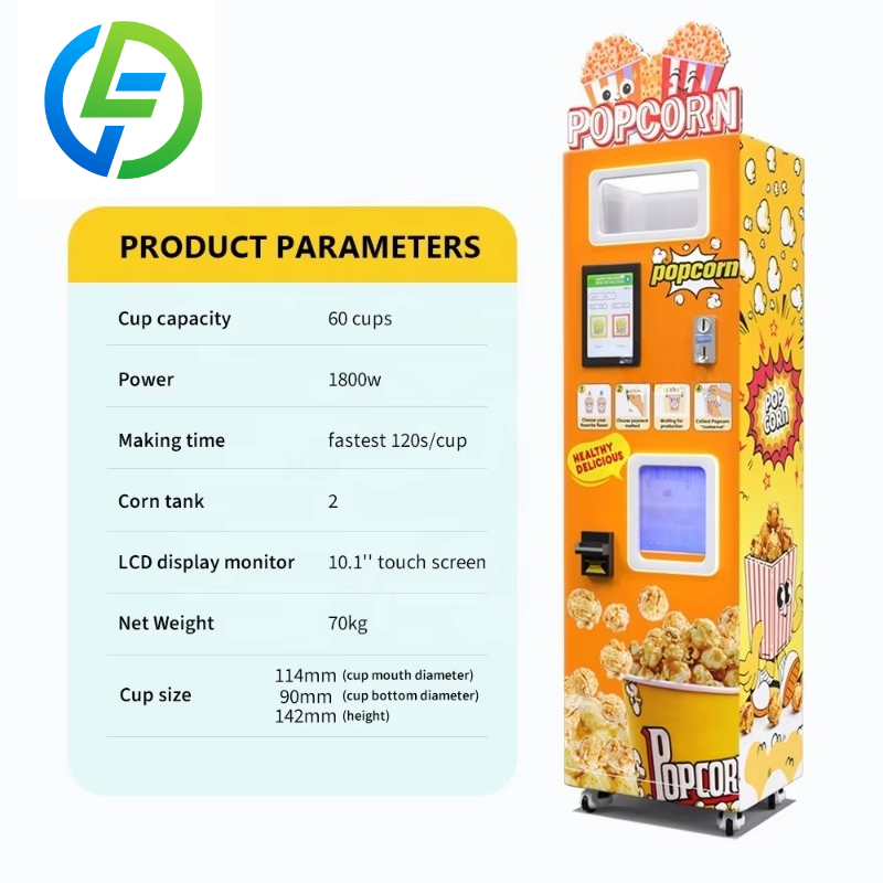 Dostosowywana Nowa Automatyczn – Popcorn Vending Machine recenzja i cena