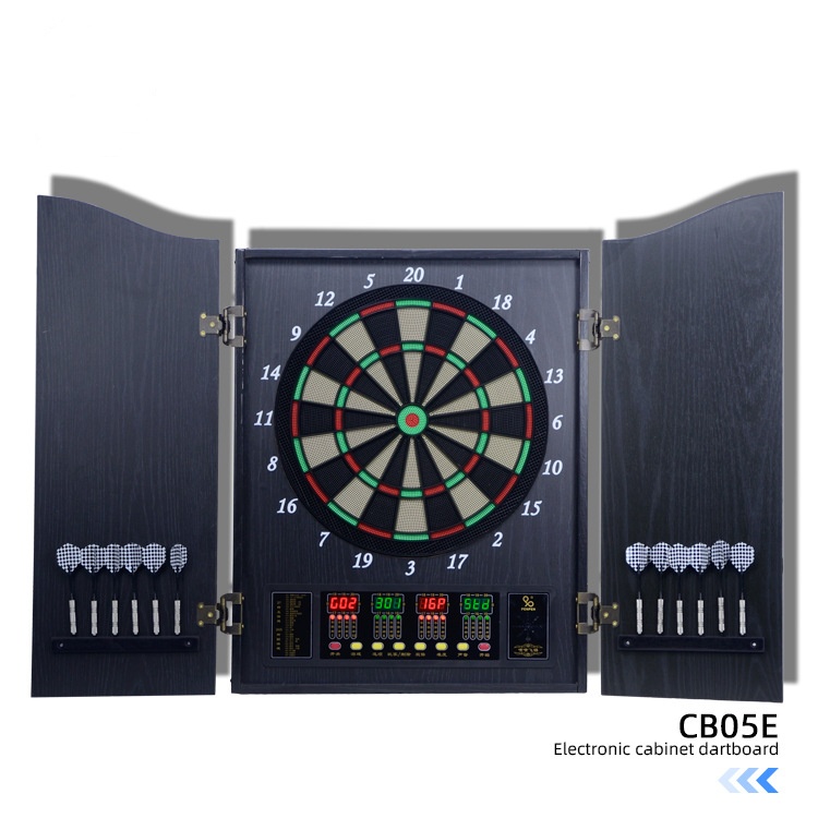Luksusowa drewniana szafka na  – Electronic Dartboard Cabinet recenzja i cena