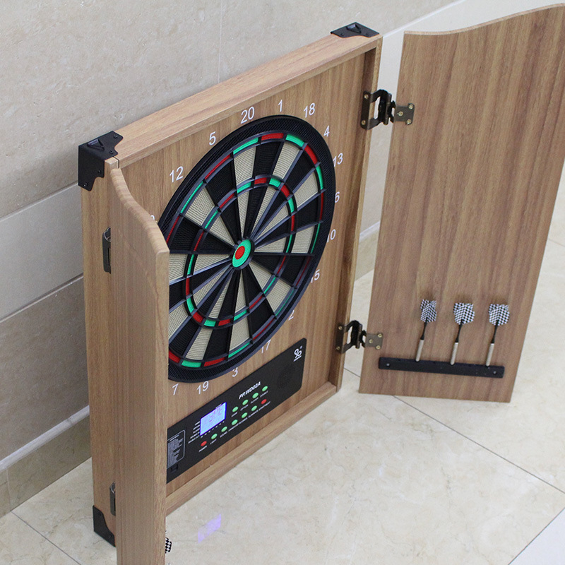 Luksusowa drewniana szafka na  – Electronic Dartboard Cabinet recenzja i cena
