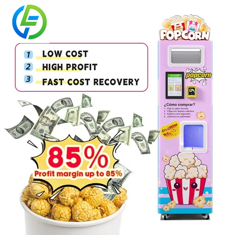 Automatyczne maszyny do popcor – Popcorn Vending Machine recenzja i cena