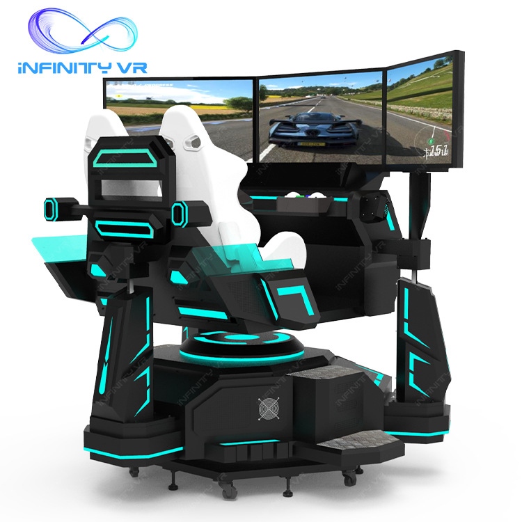 Symulator jazdy samochodem VR  – 9D Vr Simulator recenzja i cena