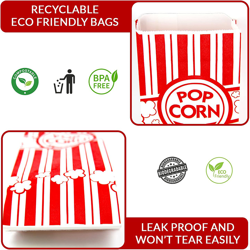 Papierowe torebki na popcorn T – Popcorn Vending Machine recenzja i cena