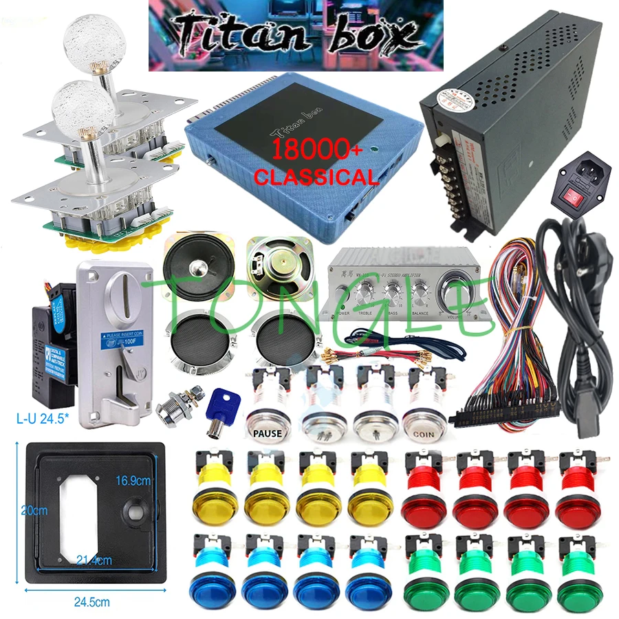 2 gracze Titan Box 18000+ w 1  – Arcade Game Cabinet recenzja i cena