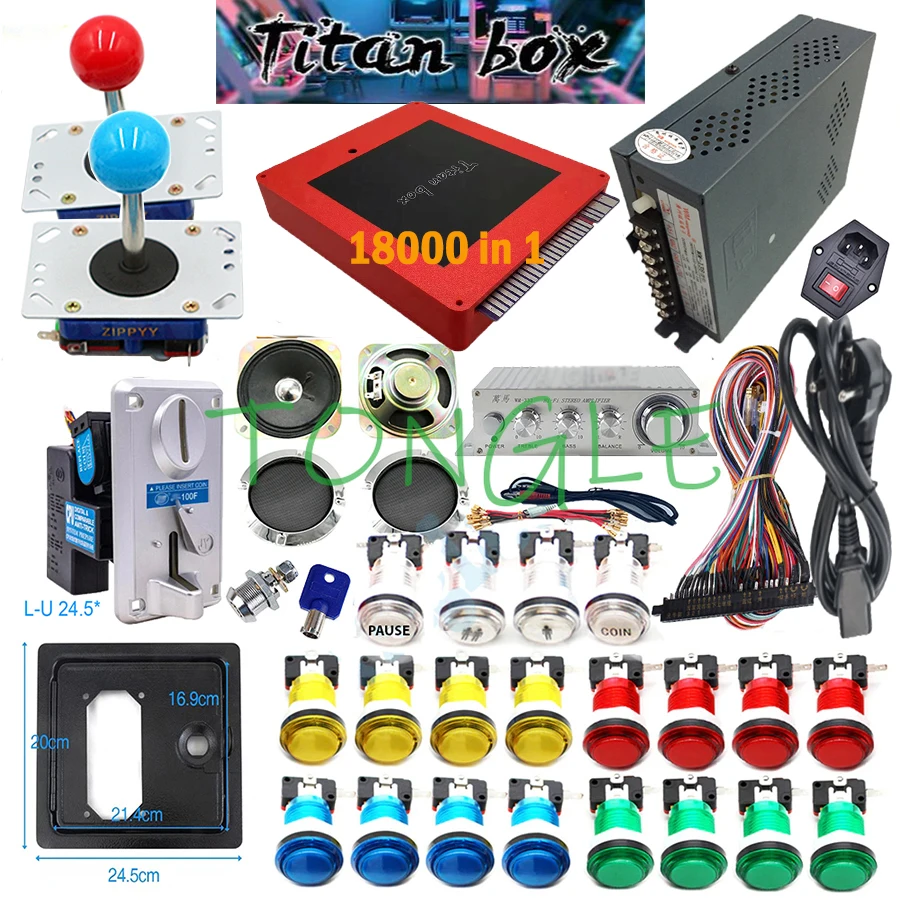 2 gracze Titan Box 18000+ w 1  – Arcade Game Cabinet recenzja i cena